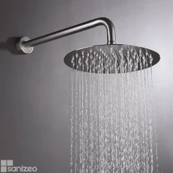 Imex Colonne de Douche Encastrée Thermostatique Acier Inoxydable Intérieur / Extérieur MOSCU GTK034