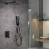 Imex Colonne de Douche Encastrée Anti-Calcaire Noir Mat DUBLIN GPE006/NG