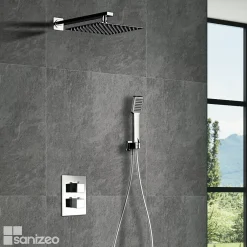 Imex Colonne de Douche Encastrée Anti-Calcaire Chrome CIES GPC009