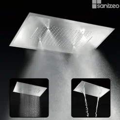 Colonne De Douche Encastrable|Imex Colonne de Douche Encastrée Anti-Calcaire Chrome SUMATRA GTS019-P