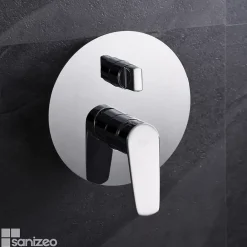 Colonne De Douche Encastrable|Imex Colonne de Douche Encastrée Anti-Calcaire Chrome BELGICA GPZ044