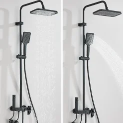 Signature Colonne de douche graphite avec affichage température LED