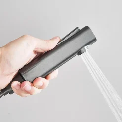 Signature Colonne de douche graphite avec affichage température LED
