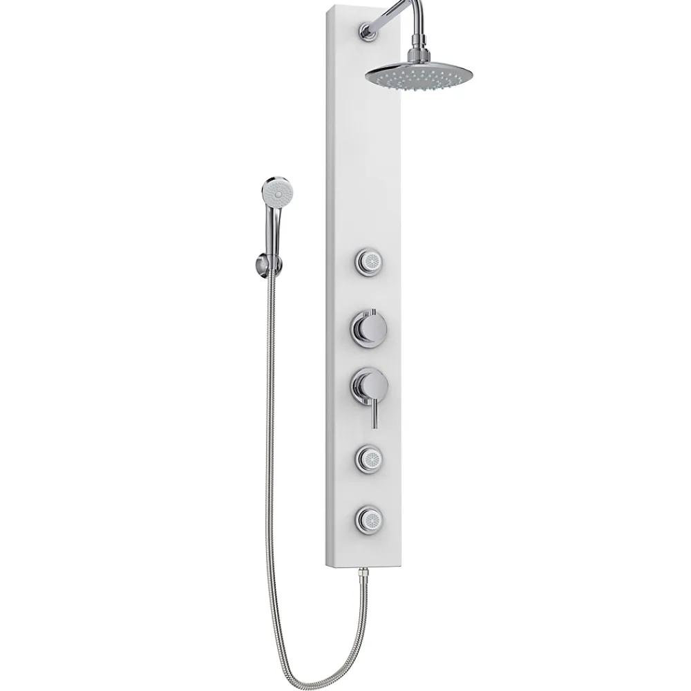Cooke & Lewis Colonne de douche hydromassante mécanique Halola