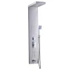 Colonne De Douche Hydromassante|Saniverre Colonne de douche hydromassante LULY 4 jets + 1 robinet Gris -