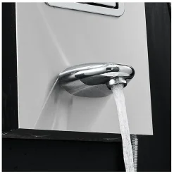 Colonne De Douche Hydromassante|Saniverre Colonne de douche hydromassante LULY 4 jets + 1 robinet Gris -