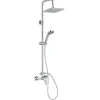 Colonne De Douche Mécanique|Jacob Delafon Colonne de douche Colette mécanique 4 jets chrome