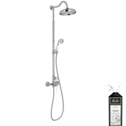 Colonne De Douche Mécanique|Jacob Delafon Colonne de douche Cléo 1889 Chrome + nettoyant Briochin