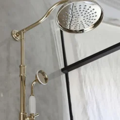 Jacob Delafon Colonne de douche Cléo 1889 or beige