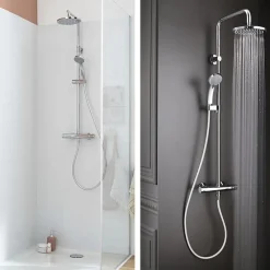 Jacob Delafon Colonne de douche Simone + nettoyant Briochin