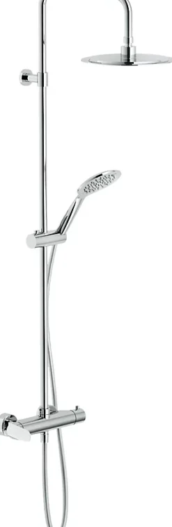 Colonne De Douche Mécanique|Nobili Colonne de douche mécanique chromé - pomme de douche diam. 24 cm