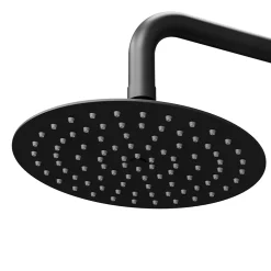 Colonne De Douche Encastrable|GoodHome Colonne de douche mécanique encastrée en laiton massif finition noir mat, Owens