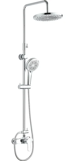 Edouard Rousseau Colonne de douche mécanique chrome, Deva
