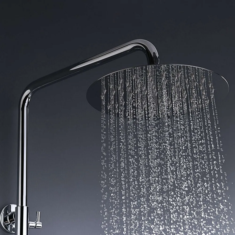 Colonne De Douche Mécanique|Poalgi Colonne de douche mécanique avec barre extensible SKY BATH chromé série GLORY