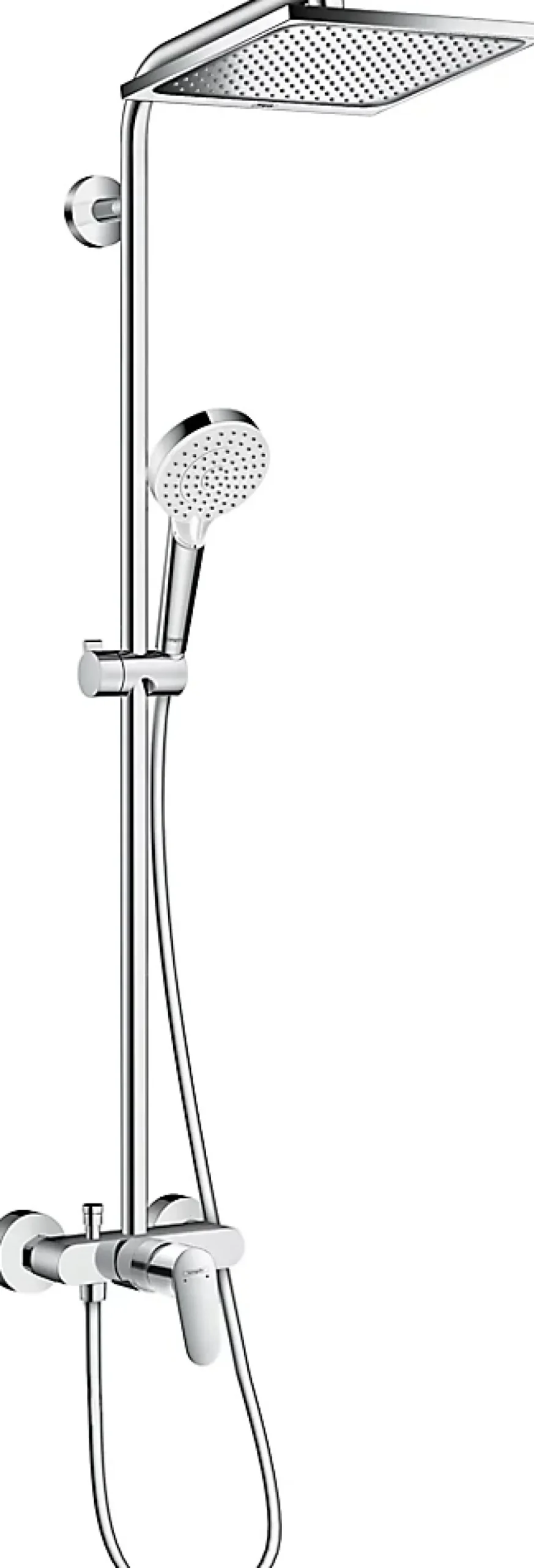 Colonne De Douche Mécanique|Hansgrohe Colonne de douche mécanique chromé Hansgohe Crometta E