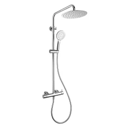Poalgi Colonne de douche mécanique avec barre extensible SKY BATH chromé série PROMISE