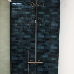 Essebagno Colonne de douche mécanique, gun metal, Esserondo