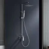 Poalgi Colonne de douche mécanique avec barre extensible SKY BATH chromé série INFINITE