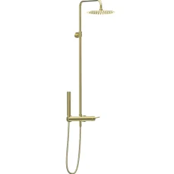 Essebagno Colonne de douche mécanique or Kiwo