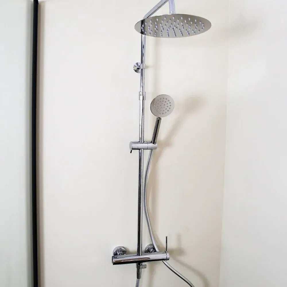 Essebagno Colonne de douche mécanique chrome 250 Lollipop II