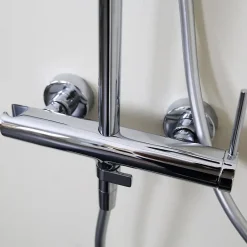 Essebagno Colonne de douche mécanique chrome 250 Lollipop II