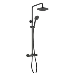 Colonne De Douche Thermostatique|Cecipa Max Colonne de Douche Robinetterie Thermostatique , Ensemble de Douche Chrome avec pommeau + Douchette 4 jets