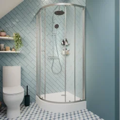 Colonne De Douche Thermostatique|Cooke & Lewis Colonne de douche thermostatique effet chromé avec douchette et pommeau, Lidia
