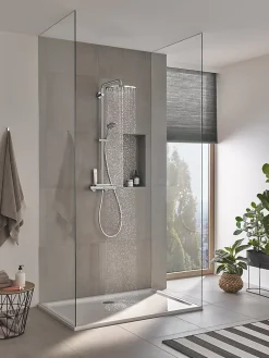 Grohe Colonne de douche thermostatique chromé Vitalio 310