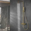 Imex Colonne de Douche Thermostatique Anti-Calcaire Or Brossé NAPOLES BTN047/OC