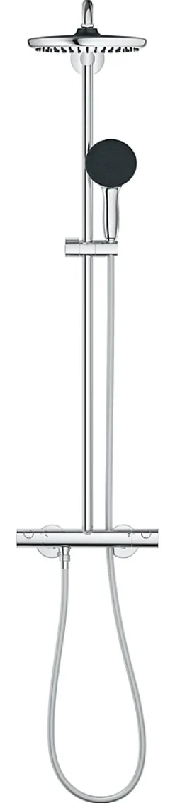Colonne De Douche Thermostatique|Grohe Colonne de douche thermostatique chrome H.112 cm, Vitalio Start