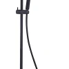 Essebagno Colonne de douche thermostatique, noir, Kissy