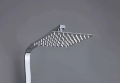 Colonne De Douche Thermostatique|Poalgi Colonne de douche thermostatique avec barre extensible SKY BATH chromé Inox S304 série PARADISE