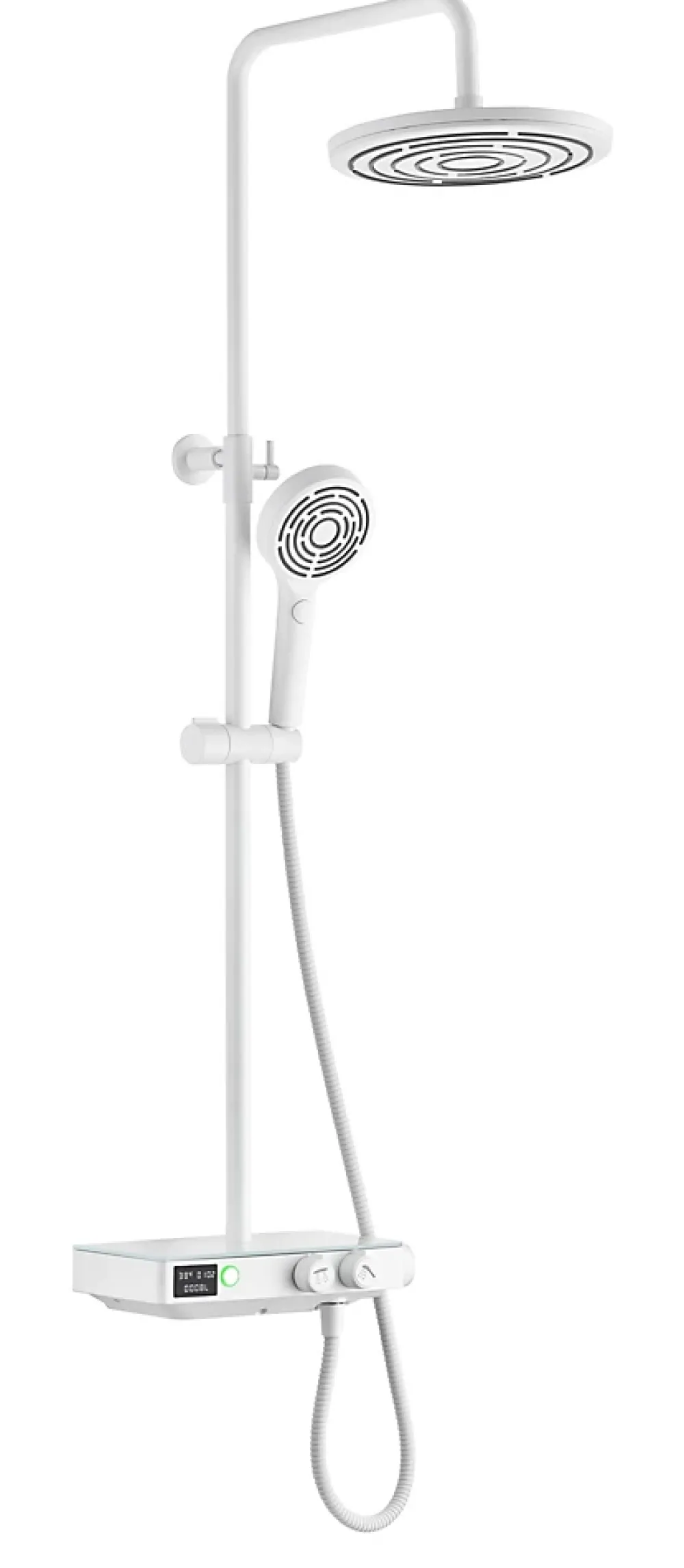 Colonne De Douche Thermostatique|Edouard Rousseau Colonne de douche thermostatique blanche, Ekogest