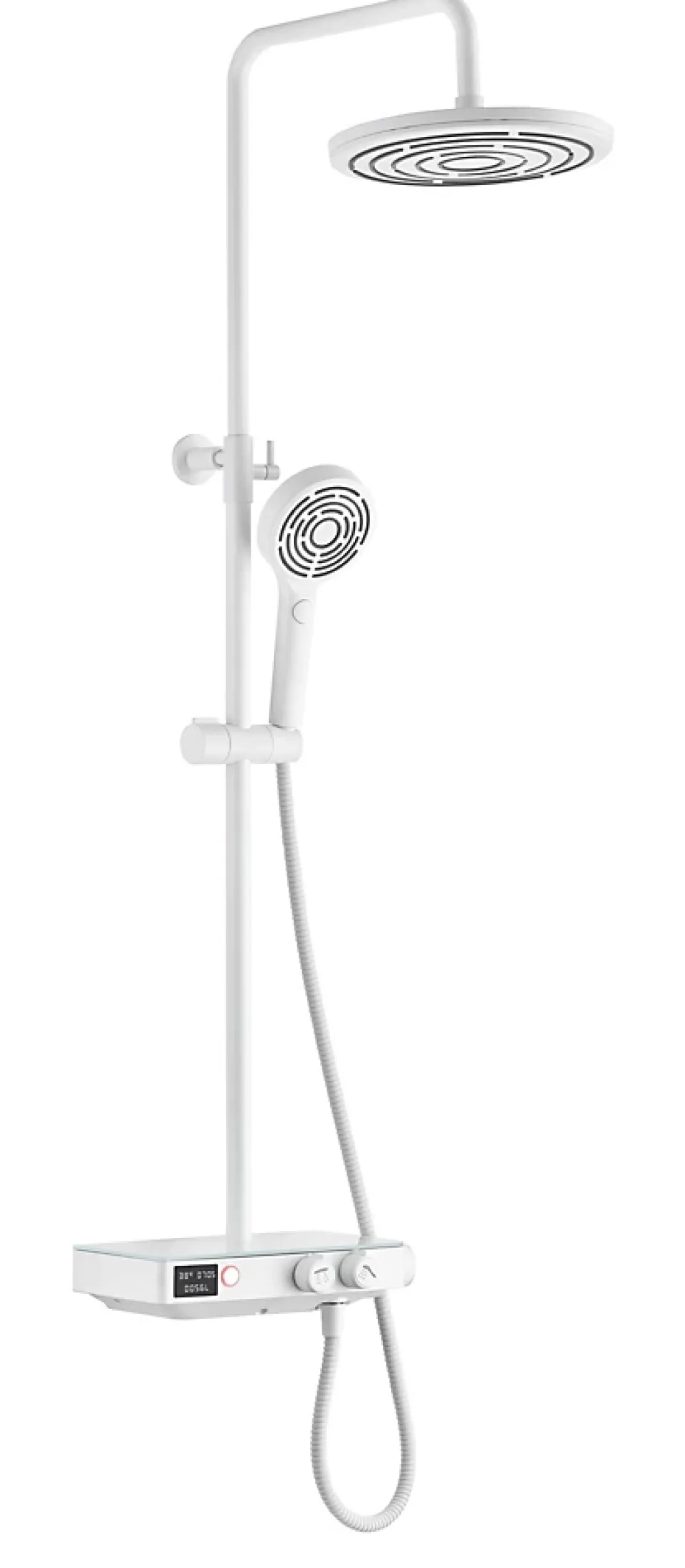 Colonne De Douche Thermostatique|Edouard Rousseau Colonne de douche thermostatique blanche, Ekogest