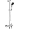 Robinet De Douche|Hudor COLONNE DE DOUCHE THERMOSTATIQUE CHROMÉE COLLECTION ENIPEE
