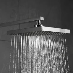 Robinet De Douche|Hudor COLONNE DE DOUCHE THERMOSTATIQUE CHROMÉE COLLECTION ENIPEE