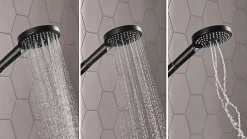 Hansgrohe Colonne de douche thermostatique noir Raindance Select S