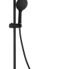 Colonne De Douche Thermostatique|MTK Colonne de douche thermostatique noire XL Deluxe 400
