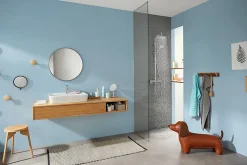 Hansgrohe Colonne de douche thermostatique chromé Croma E