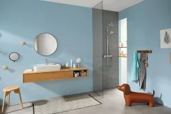 Hansgrohe Colonne de douche thermostatique chromé Croma E