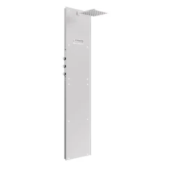 Colonne De Douche Hydromassante|Valentin Colonne de douche thermostatique hydromassante prête à carreler, en aluminium anodisé, Batidouche