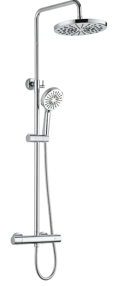 Colonne De Douche Thermostatique|Edouard Rousseau Colonne de douche thermostatique chrome, Stats