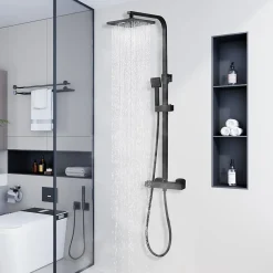 Teeno Colonne de douche thermostatique avec pomme de douche