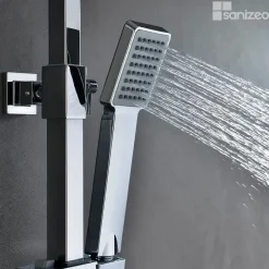 Colonne De Douche Thermostatique|Imex Colonne de Douche Thermostatique Anti-Calcaire Chrome VIGO BTV013