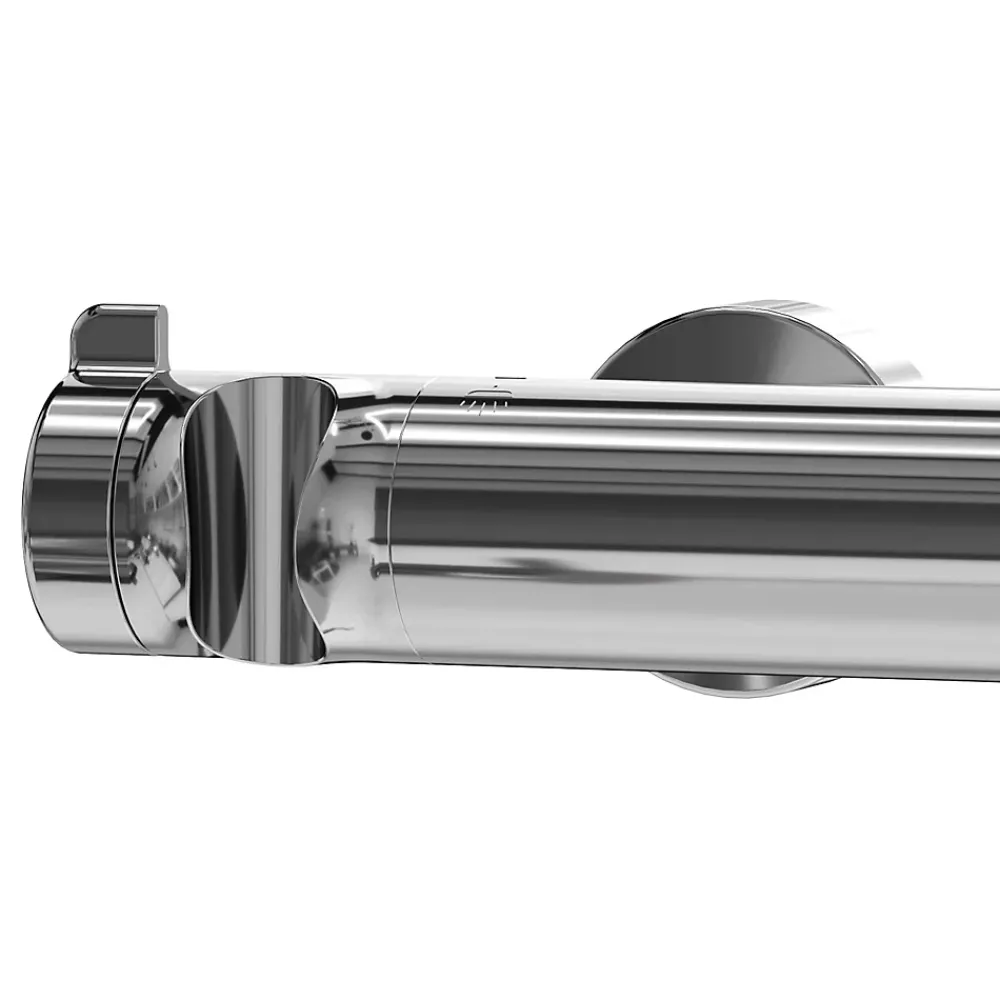 GoodHome Colonne de douche thermostatique chrome Maza