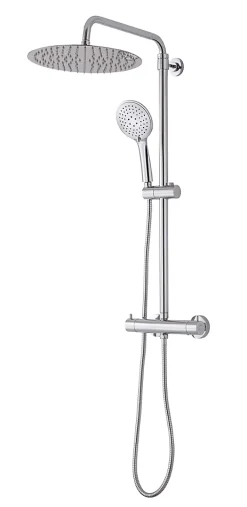 Colonne De Douche Thermostatique|Cooke & Lewis Colonne de douche thermostatique GoodHome Weddell