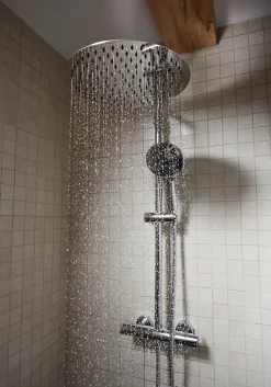 Colonne De Douche Thermostatique|Cooke & Lewis Colonne de douche thermostatique GoodHome Weddell