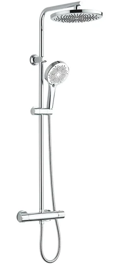 Edouard Rousseau Colonne de douche thermostatique chrome, Neda