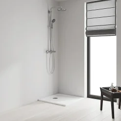 Colonne De Douche Thermostatique|Grohe Colonne de douche thermostatique chrome Vitalio Start 2