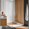 Colonne De Douche Thermostatique|Valentin Colonne de douche thermostatique avec pomme de tête, douchette et flexible, chrome, Allure